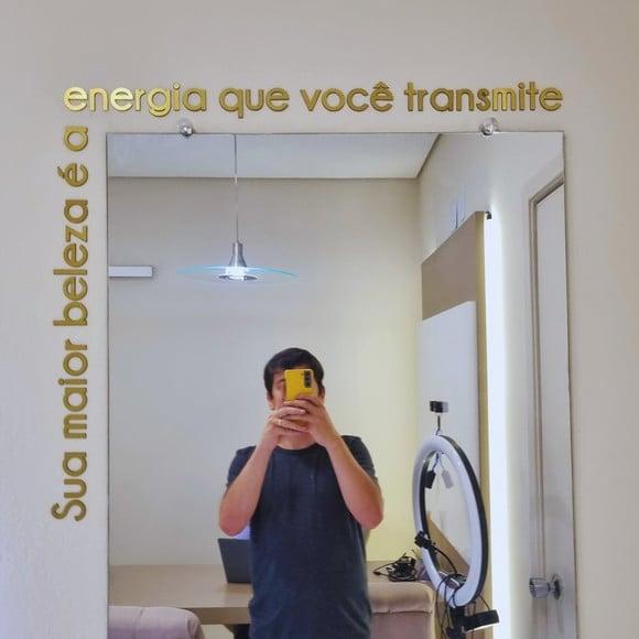 Letra Personalizada Adesivo Relevo Acabamento Escovado 7cm