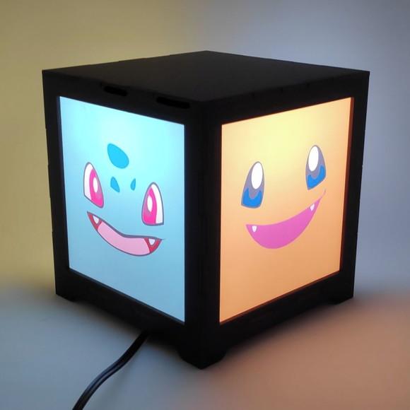 Luminária Box Pokemon
