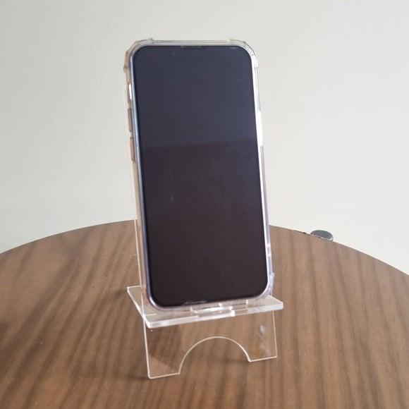Porta Celular Acrilico Personalizado com Logo Impressão Uv