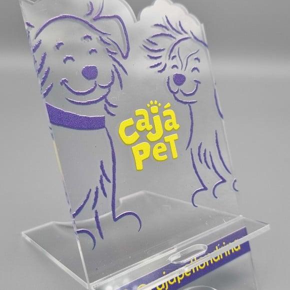 Porta Celular Acrilico Personalizado Logo Impressão Uv C.c.