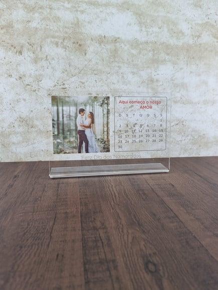 Presente Dia dos Namorados Data de Namoro Calendario e Foto