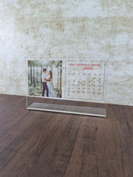 Presente Dia dos Namorados Data de Namoro Calendario e Foto