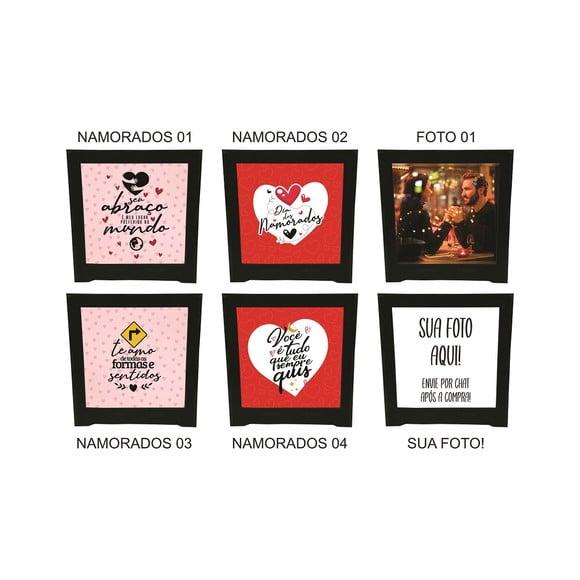 Presente Dia dos Namorados Luminária Criativa com Fotos