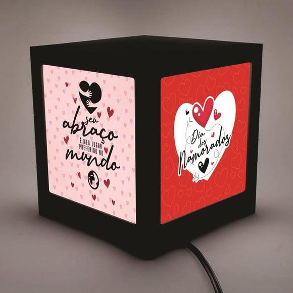 Presente Dia dos Namorados Luminária Criativa Personalizada