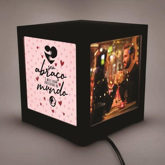 Presente Dia dos Namorados Luminária Criativa Personalizada
