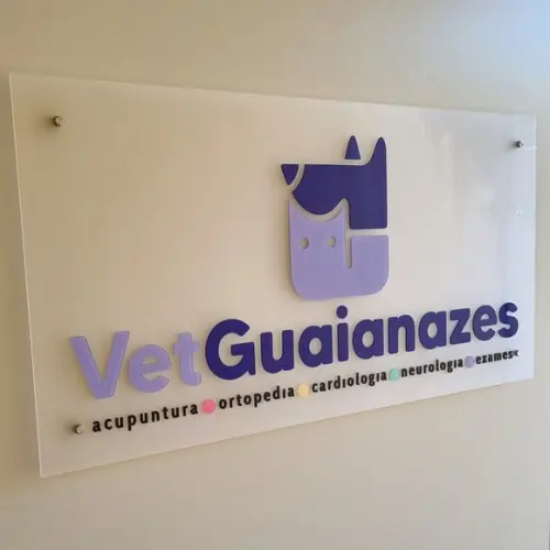 Placa Acrílico com Logo 3d Colorida Uv 80x40cm