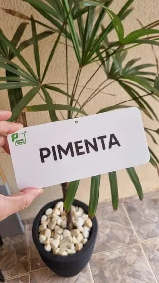 Placa Acrílico Identificação com Logo Impressão Uv 18x8cm
