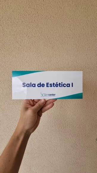 Placa Acrílico Identificação Porta Logo Impressão Uv 25x10cm