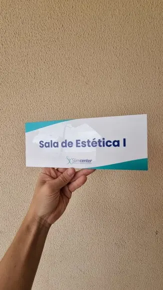 Placa Acrílico Identificação Porta Logo Impressão Uv 25x10cm