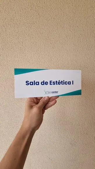 Placa Acrílico Identificação Porta Logo Impressão Uv 25x10cm