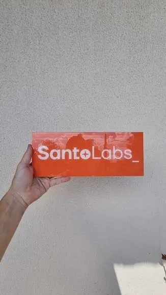 Placa Acrílico Identificação Porta Logo Impressão Uv 30x12cm