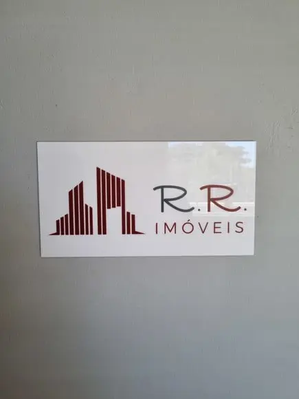 Placa Acrílico Identificação Porta Logo Impressão Uv 30x15cm