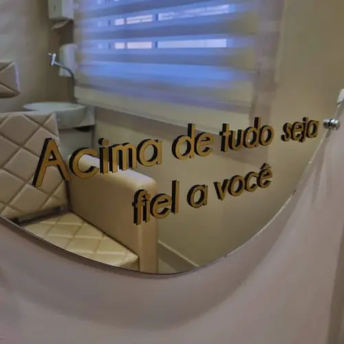 Letra Personalizada Adesivo Relevo Acabamento Escovado 5cm