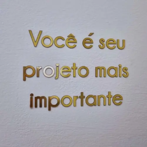 Letra Personalizada Adesivo Relevo Acabamento Escovado 5cm