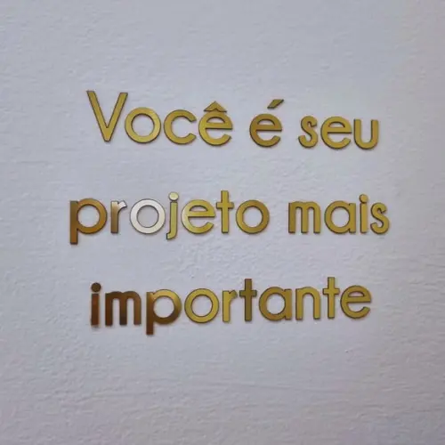 Letra Personalizada Adesivo Relevo Acabamento Escovado 7cm