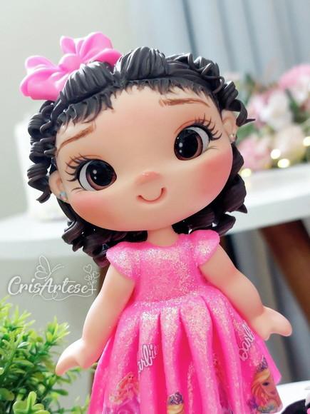 Topo de Bolo Barbie