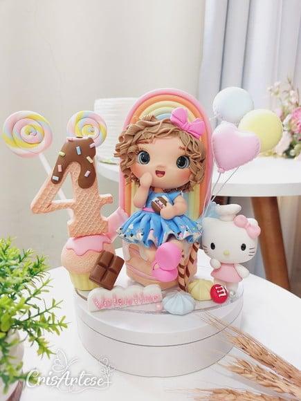 Topo de Bolo Confeiteira