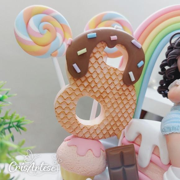 Topo de Bolo Confeitaria