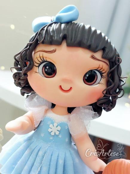 Topo de Bolo em Biscuit Frozen