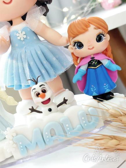 Topo de Bolo em Biscuit Frozen