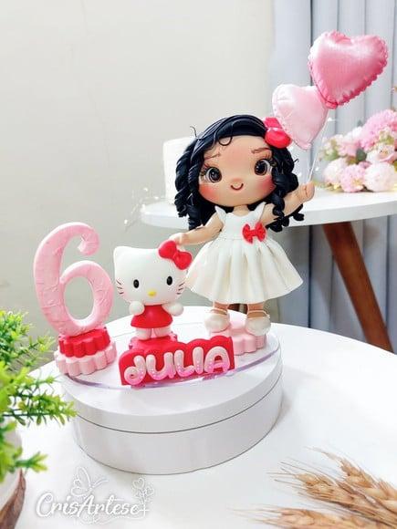 Topo de Bolo Gatinha