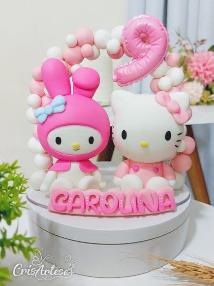 Topo de Bolo Gatinha