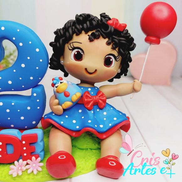 Topo de Bolo Galinha Pintadinha