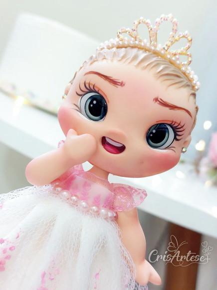 Topo de Bolo Princesa