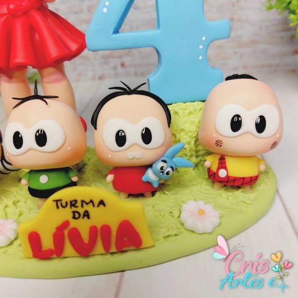 Topo de Bolo Turma da Monica Biscuit