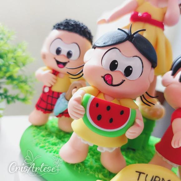 Topo de Bolo Turma da Monica Biscuit