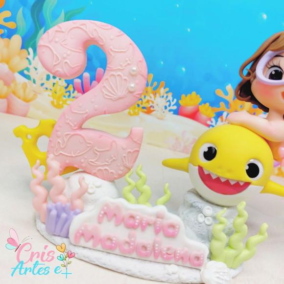 Vela Baby Tubarão Menina