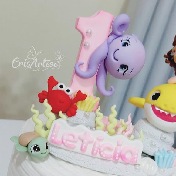 Vela Baby Tubarão Menina