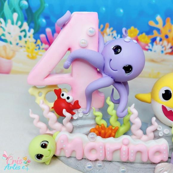 Vela Baby Tubarão Menina