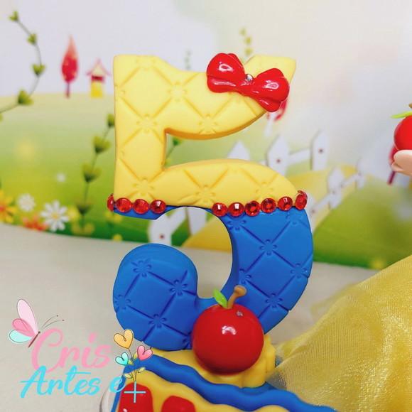 Vela Branca de Neve de Biscuit