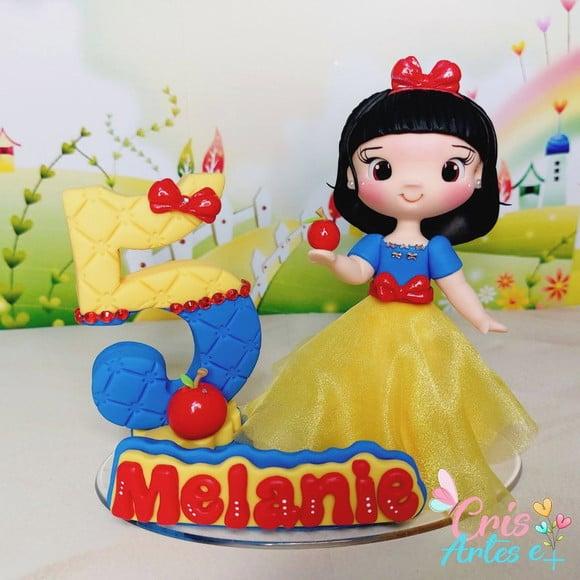 Vela Branca de Neve de Biscuit