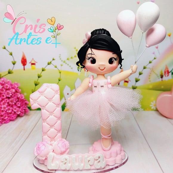 Vela de Biscuit Bailarina