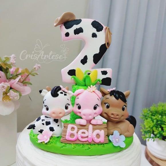 Vela Fazendinha Menina