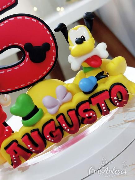 Vela Mickey e Pluto Biscuit