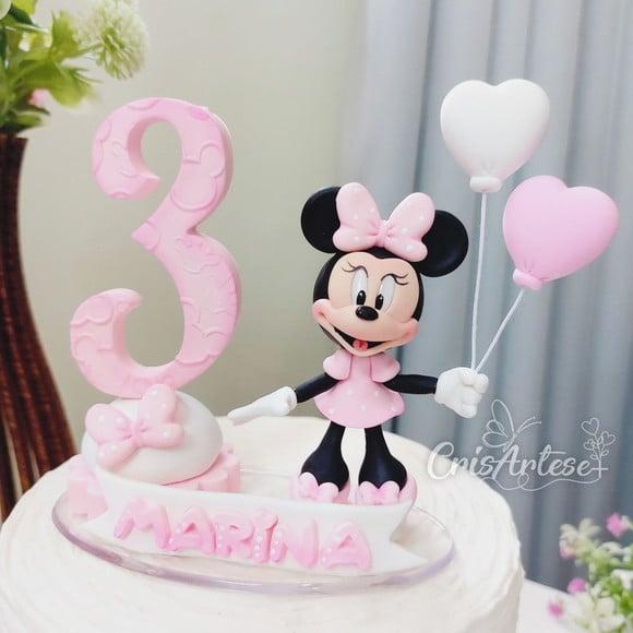 Vela Minnie Rosa