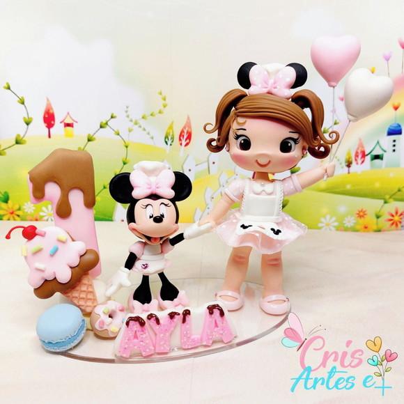 Vela Minnie Rosa
