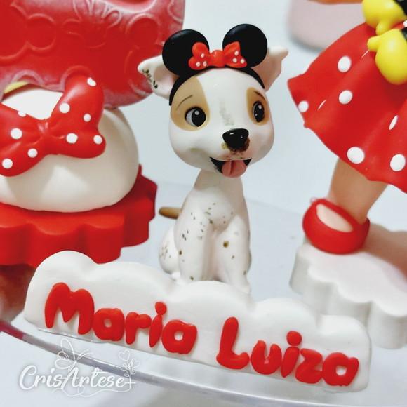 Vela Minnie Vermelha