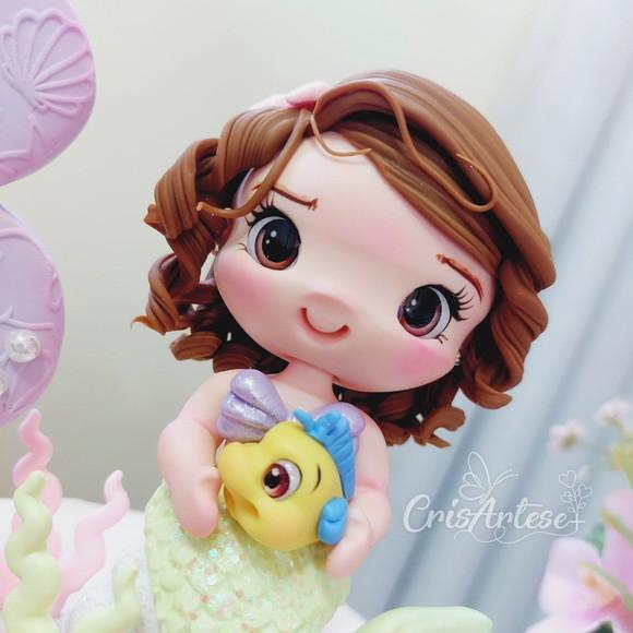 Vela Personalizada Sereia