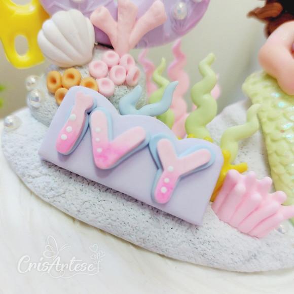Vela Personalizada Sereia