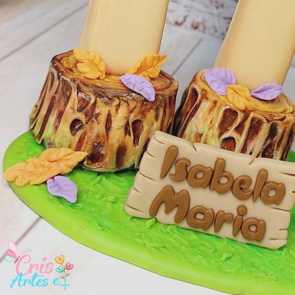 Vela Topo de Bolo Pocahontas