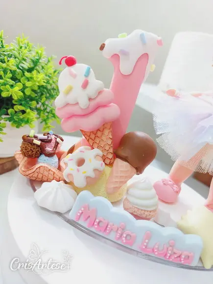 Topo de Bolo Confeitaria