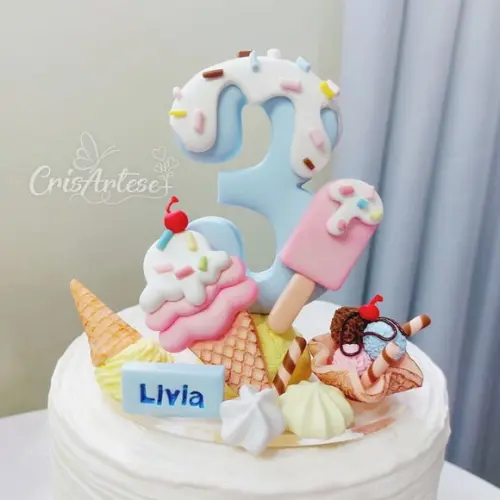 Topo de Bolo Confeitaria