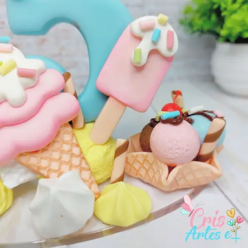 Topo de Bolo Confeitaria