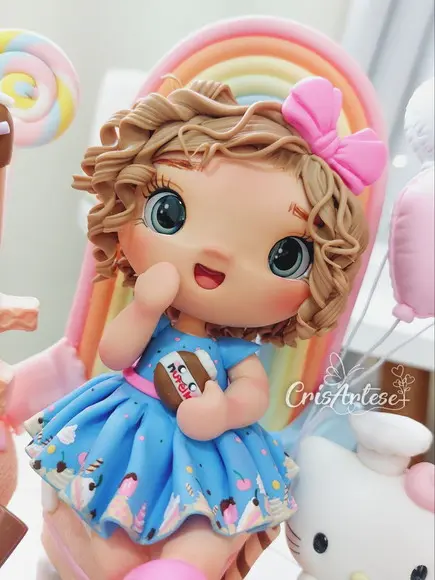 Topo de Bolo Confeiteira