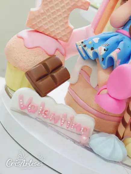Topo de Bolo Confeiteira