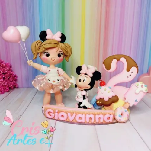 Topo de Bolo Confeiteira